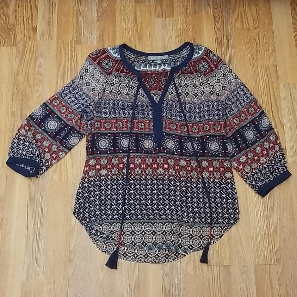 Patterned blouse